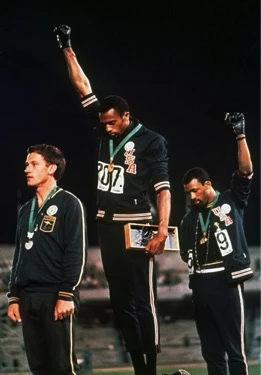 Fists UP 1968 Olympics