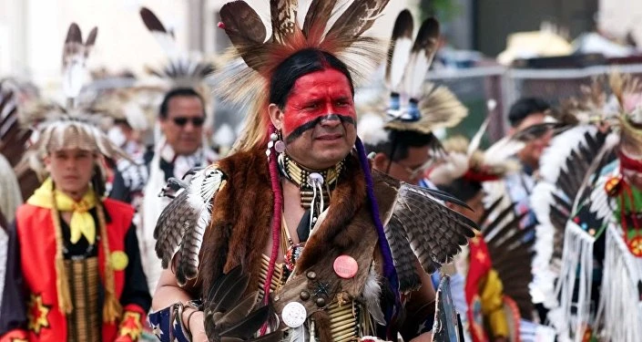 Eddie Two-Clouds, an Apache from Duncan, Okla. (Archive)